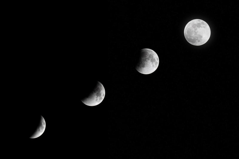 Celestial Arch with Moon Phases
